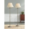 Regency Hill Montebello Traditional 59" Tall Standing Floor Lamps Set of 2 Lights Candelabra 4-Light Gold Metal Antique Brass Finish Living Room House - 2 of 4