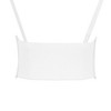 INSPIRE CHIC Women's Elastic Wide Waist Belt, Steampunk Underbust Corset Belts Faux Leather/Denim for Dress - 4 of 4