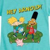 Girls' - Hey Arnold! - Arnold, Gerald, and Abner Fitted Short Sleeve Graphic T-Shirt - 2 of 4