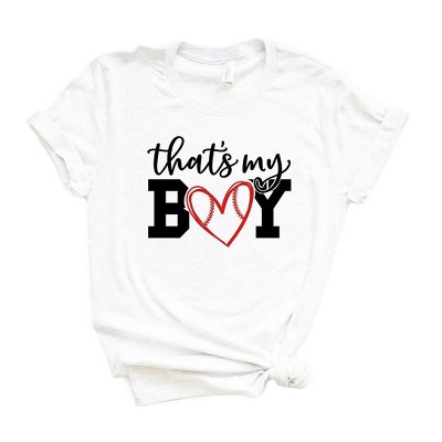 Simply Sage Market Women's That's My Boy Baseball Short Sleeve Graphic Tee