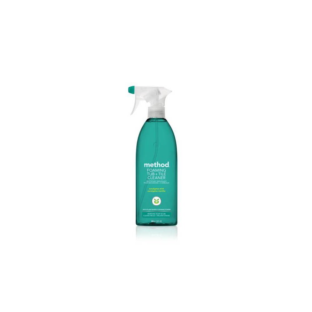 UPC 817939000045 product image for Method Cleaning Products Foaming Bathroom Cleaner Eucalyptus Mint Spray Bottle 2 | upcitemdb.com