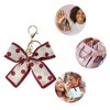 Unique Bargains Polka Dot Print Scarf Handbag Charm 1 Pc - 3 of 4
