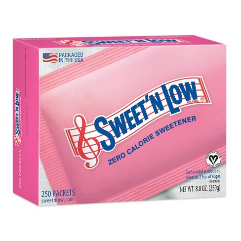 Sweet'N Low Zero Calorie Sweetener Packets - 250/8.75oz - image 1 of 4