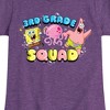 Girls' - SpongeBob SquarePants - 3rd Grade Squad Fitted Short Sleeve Graphic T-Shirt - 2 of 4