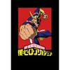 My Hero Academia Anime Cartoon Mens Black Graphic Print Hoodie - 2 of 2