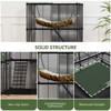 28inx28inx41in Cats Catio Cage Metal Kennel Pet Playpen Free Hammock Paw Friendly with Extra Large Hammock for 1-2 Cats - 3 of 4