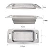 SAMMART Over The Sink Rectangular Colander - 3 of 4