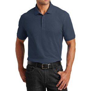Mafoose Men's Short Sleeves Tall Core Classic Pique Polo Shirt for Everyday Wear - 1 of 4