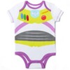 Disney Cosplay Baby Bodysuit and Hat Set Newborn to Infant - 3 of 4