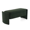 47'' Elegant Long Shaped Storage Ottoman Bench,Boucle Material,Multi Purpose Design for Living Room,Bedroom,or Entryway - The Pop Home - 4 of 4