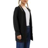 Girls Casual Coat Long Sleeve Open Front Sweatshirts Jackets with Pockets - 2 of 3