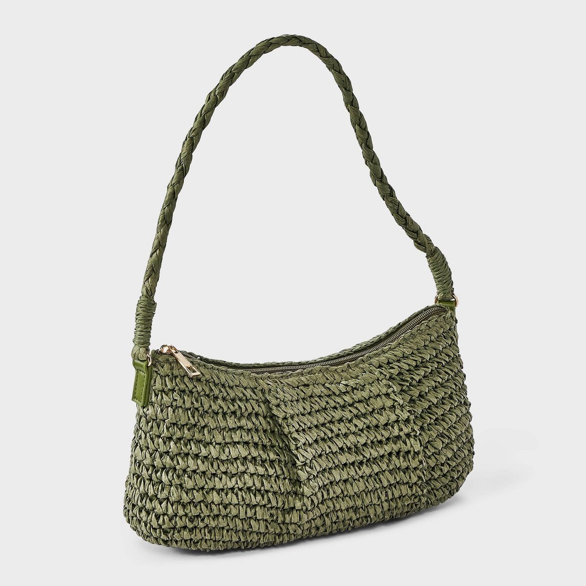 Straw Shoulder Bag - A New Day™ - thumbnail 3