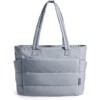 FATMOON Tote Bag for Women, Lightweight Puffy Tote Bag with Compartments Quilted Shoulder Bag Handbag for Travel, Work, Gym - 2 of 4