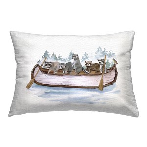 Stupell Industries Raccoons on Rowboat, 14 x 20 - 1 of 3
