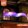 Joyfy 5 FT Halloween Inflatables Outdoor Decorations, Window Decor Inflatable Octopus Tentacle with Built-in LED for Halloween Yard Outdoor Decoration - 2 of 4