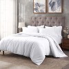 Premium Cotton 400 Thread Count Solid Duvet Cover Set by Blue Nile Mills - 2 of 4