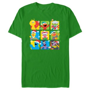 Men's Sesame Street Christmas Portraits T-Shirt - 1 of 4