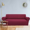 PiccoCasa 200GSM Microfiber Elastic Bottom Spandex Jacquard Fabric Stretch Sofa Slipcover - 2 of 4