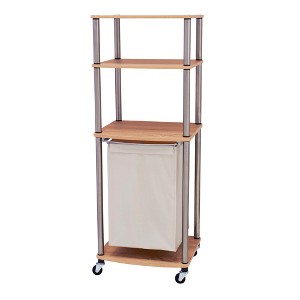 Laundry Hamper Storage Cart - 1 of 4