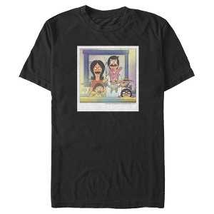 Men's Bob's Burgers Belcher Family Polaroid Photo T-Shirt - 1 of 4