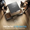Oneisall PFD-002 PRO 5G WiFi Automatic Cat Feeder, 5L Automated Food Dispenser w/ App Control for 2 Cats - 3 of 4