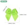 Unique Bargains Polyester Checkered Mini Satin Craft Ribbon Bow 1x1 Inch 200 Pcs - 3 of 4