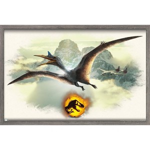 Trends International Jurassic World: Dominion - Quetzalcoatlus Focal Framed Wall Poster Prints - 1 of 4