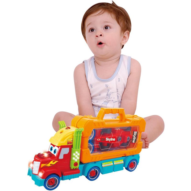 Link Ready! Set! Play! Take-A Part Carrier Tool Box With Racing Car, Lights & Sounds, 4 of 8