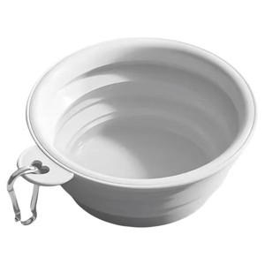 Pet Travel Bowl, 350ml Macaron Style Portable Foldable Dog Cat Bowl for Food Water, Lightweight Space-Saving Feeding Dish for Outdoor Walking Hiking - 1 of 4