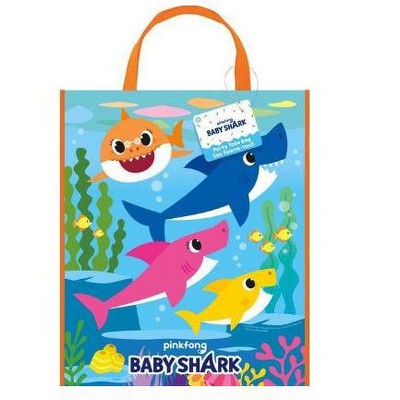 Birthday Express Baby Shark 13"x11" Tote Bag