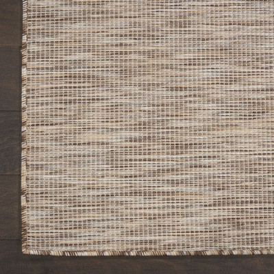 Positano Classic Beige Rectangular 7' x 10' Easy-Care Outdoor Rug