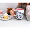 Silver Buffalo Sanrio Hello Kitty Rainbow Car Jumbo Curved Ceramic Latte Mug | Holds 25 Ounces - 4 of 4