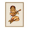 Kate & Laurel All Things Decor 18"x24" Sylvie Smokey Eyes Cowgirl Framed Canvas by The Whiskey Ginger - 2 of 4