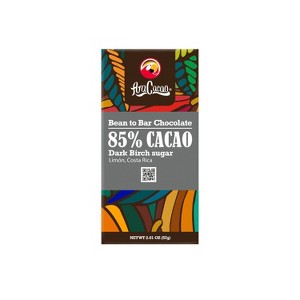 AraCacao | Bean to Bar | 85% Dark Chocolate Bar| Gluten-Free Cacao | Kosher Certified | Dark Birtch Sugar | Keto Friendly | Made in Costa Rica | 57g - 1 of 4