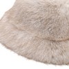Anna-Kaci Women's Plush Furry Bucket Hat with Soft Cozy Lining - 3 of 4