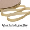 Unique Bargains Velvet Single Side Christmas Vintage Ribbon 1 Pc - 2 of 4