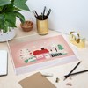 Showmemars Festive Winter Hut in pink Acrylic Tray -Deny Designs - 4 of 4