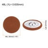 Unique Bargains Metal Shank Round Cloth Covered DIY Sewing Buttons 20 Pcs - 2 of 4