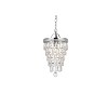 Elegant Lighting Reese 9 inch pendant in chrome - 3 of 4