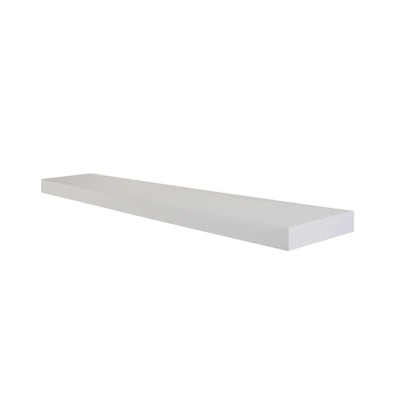 White Floating Shelves