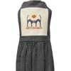 Doll Clothes Superstore Bib Apron Kitchen Or Restaurant Adjustable Neck Waist Strap Halloween Black Cats - 3 of 3