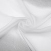 INSPIRE CHIC Women's Gradient Color Chiffon Small Square Colorful Lightweight Soft Sheer Ruffle Scarves 1Pc - 4 of 4