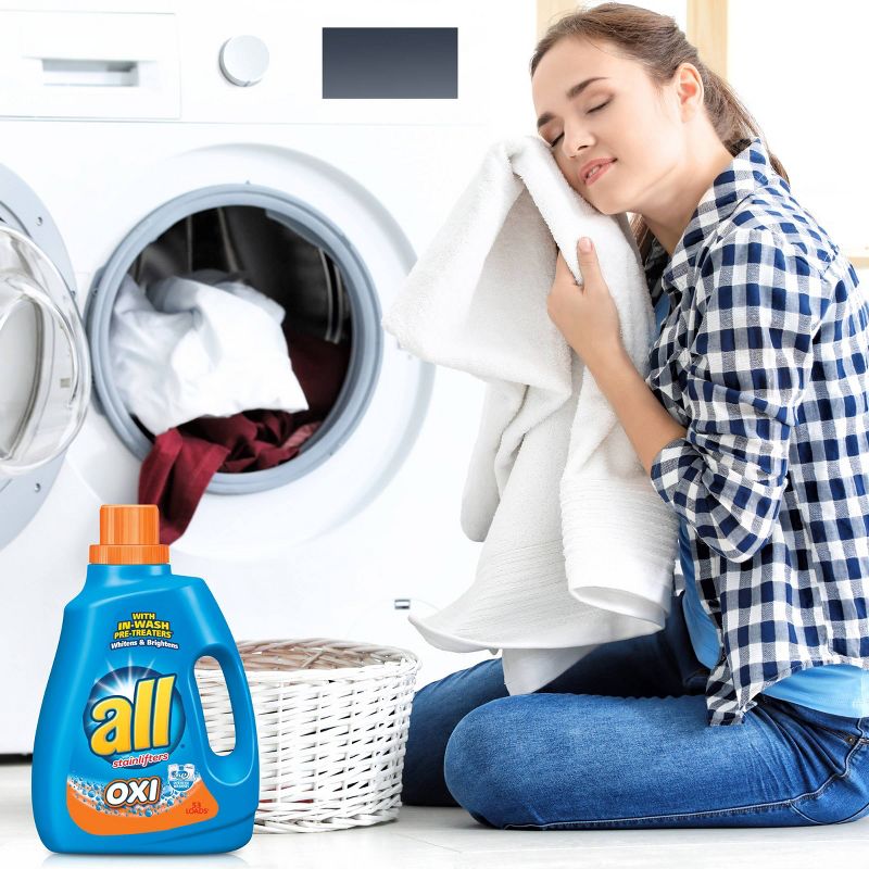 all Ultra Stain Lifter OXI HE Liquid Laundry Detergent 94.5oz- 53 loads, 5 of 7