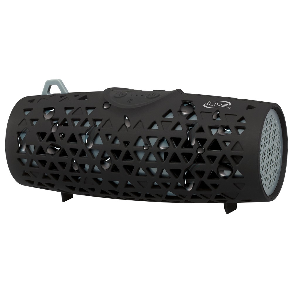 Photos - Speakers iLive Audio Water/Sand Proof Floating Speaker (IP66) - Black  (ISBW337B)