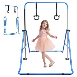 SUGIFT Kids Adjustable Gymnastics Bar Foldable Home Training Bar for Ages 3–10 - 1 of 4