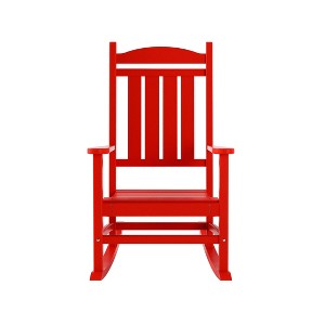 WestinTrends All-Weather Outdoor Patio Poly Classic Porch Rocking Chair - 1 of 3