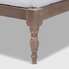 Iseline Wood Platform Bed Frame - Baxton Studio - 4 of 4