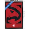 Trends International NBA Atlanta Hawks - Logo 25 Framed Wall Poster Prints - 3 of 4