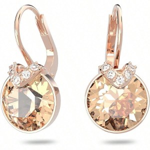 Graceful and Delicate Crystal Pierced Earrings for Women Both Magnificent and Elegant in Charm. - 1 of 3