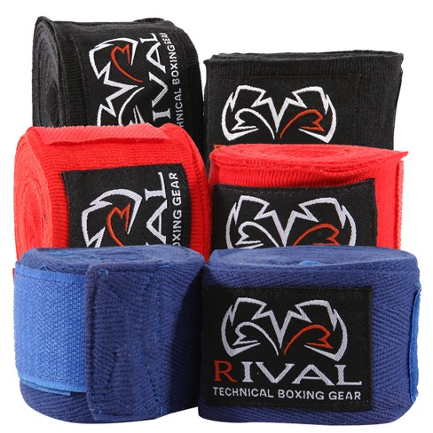 Rival Boxing Traditional Cotton Handwraps - 120 In. - Blue : Target